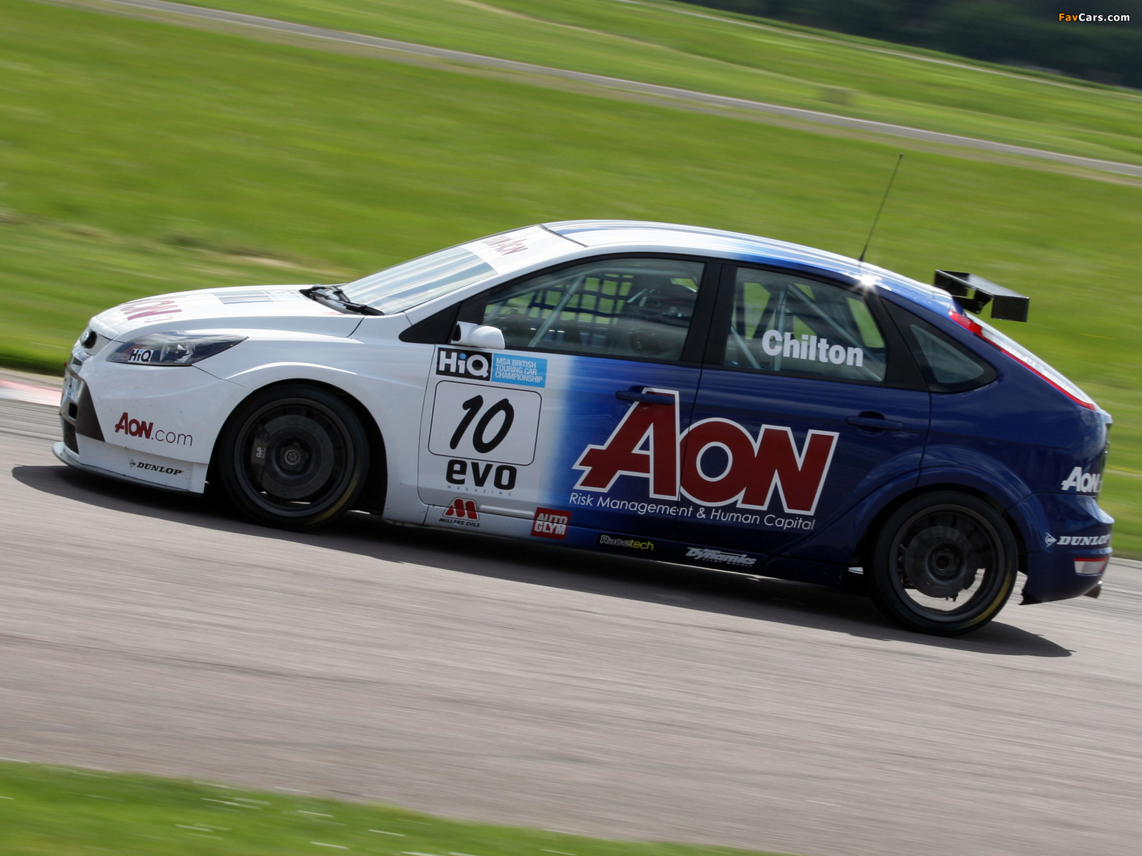 Ford Focus ST BTCC 2009–10 wallpapers (1600 x 1200)