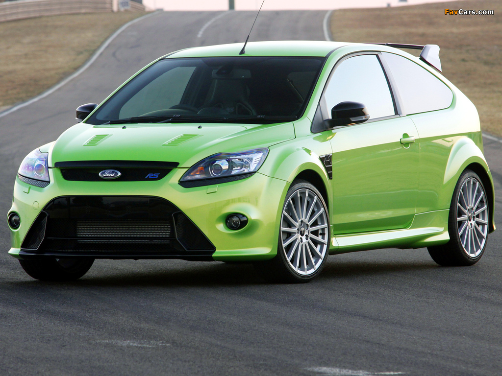 Ford Focus RS ZA-spec 2010 pictures (1024 x 768)