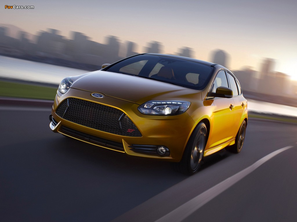 Ford Focus ST Concept 2010 wallpapers (1024 x 768)