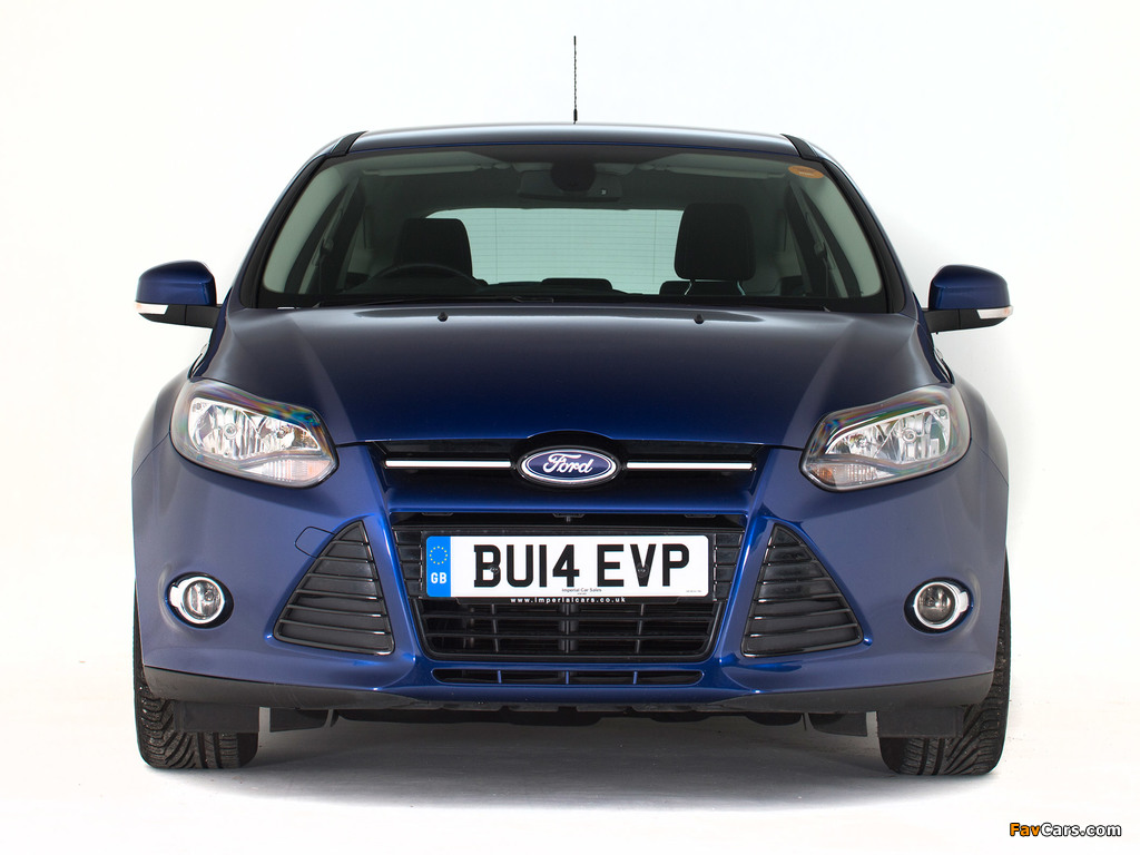 Ford Focus Titanium UK-spec (DYB) 2011–14 images (1024 x 768)