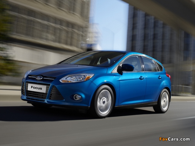 Ford Focus 5-door US-spec 2011 pictures (640 x 480)