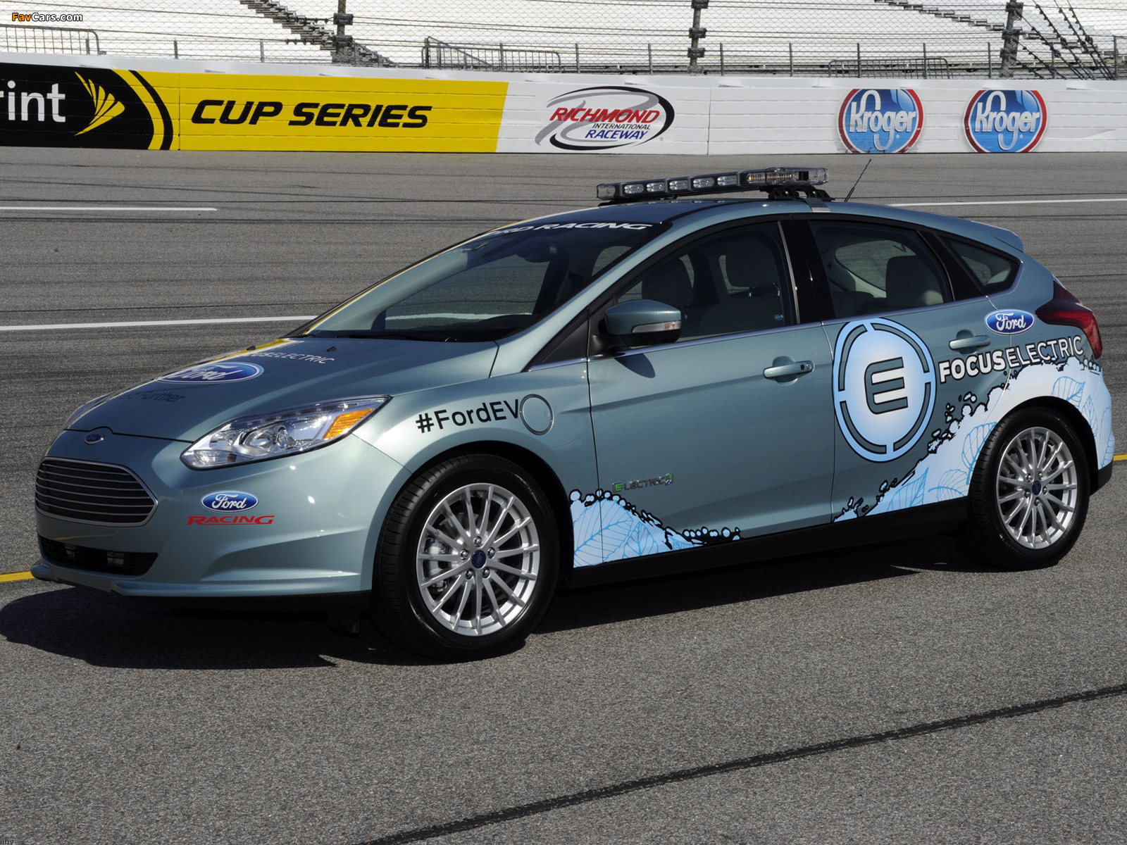 Ford Focus Electric NASCAR Pace Car 2012 images (1600 x 1200)