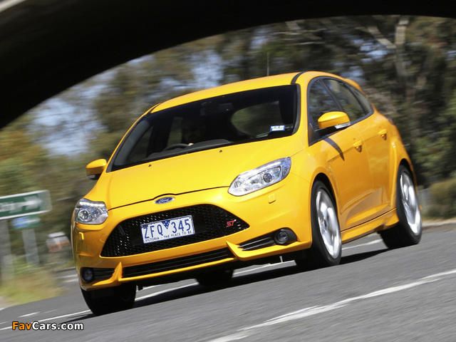 Ford Focus ST AU-spec 2012 images (640 x 480)