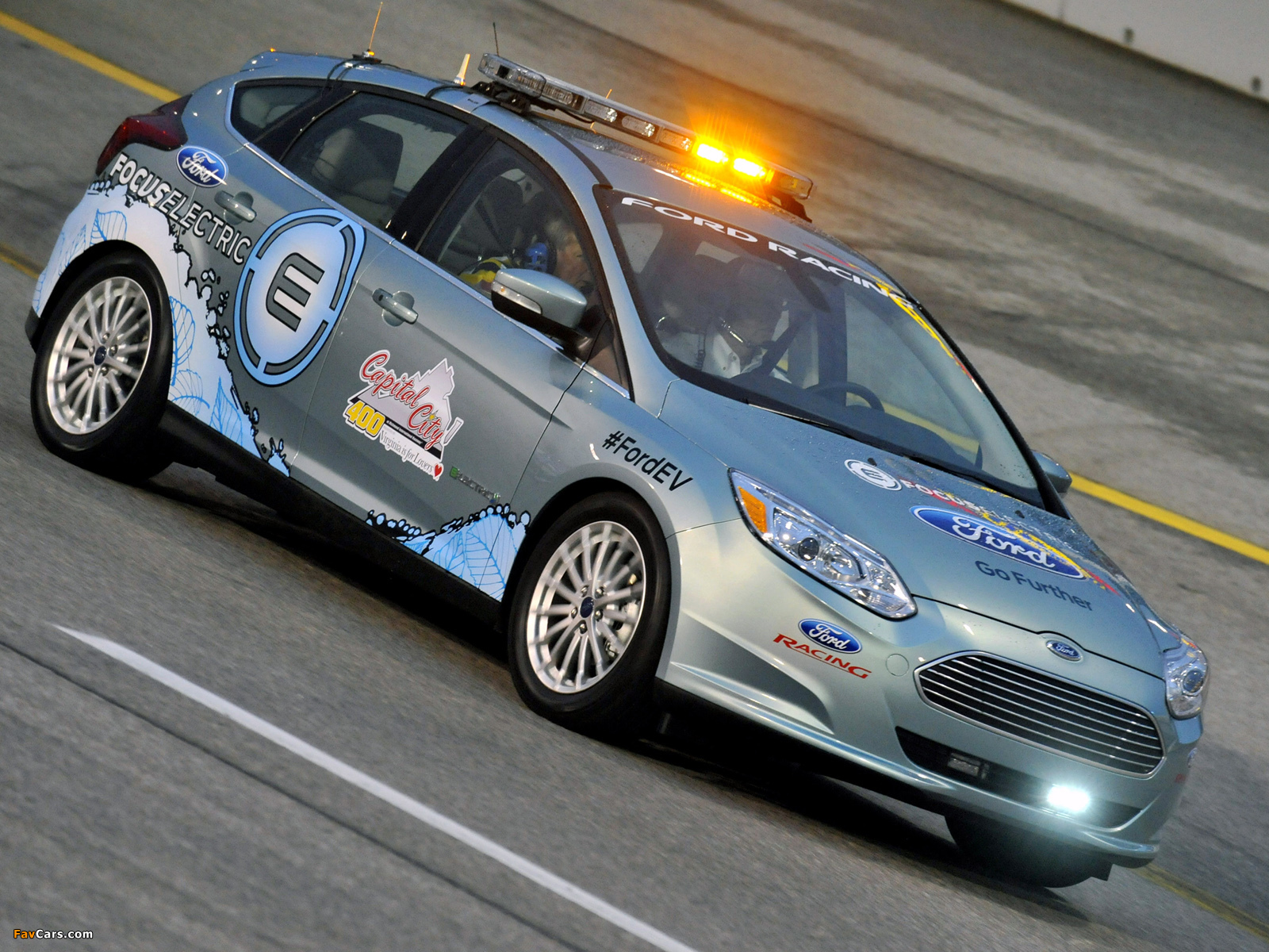 Ford Focus Electric NASCAR Pace Car 2012 images (1600 x 1200)