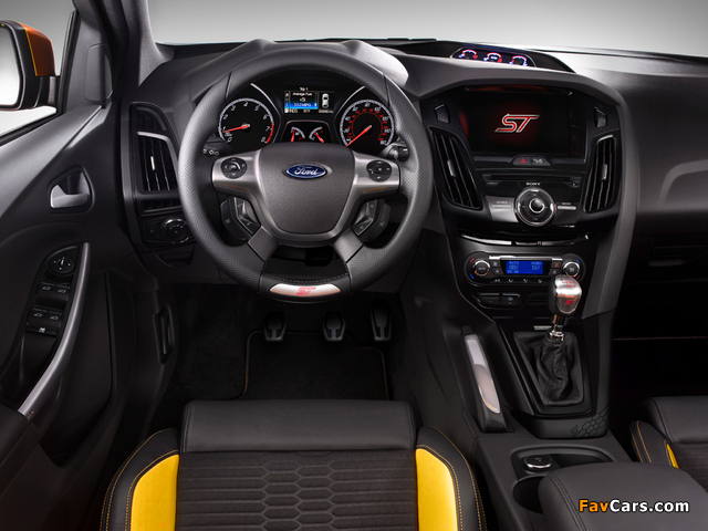 Ford Focus ST US-spec 2012 pictures (640 x 480)