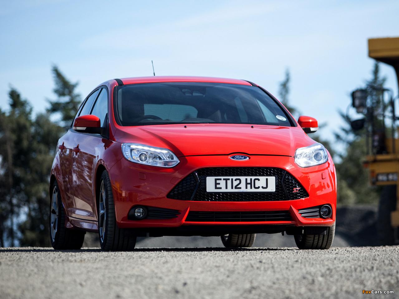 Ford Focus ST UK-spec 2012 pictures (1280 x 960)