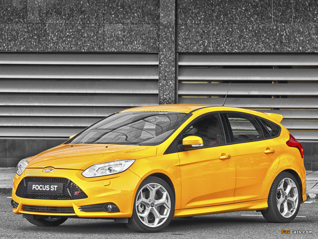 Ford Focus ST ZA-spec 2012 pictures (1024 x 768)