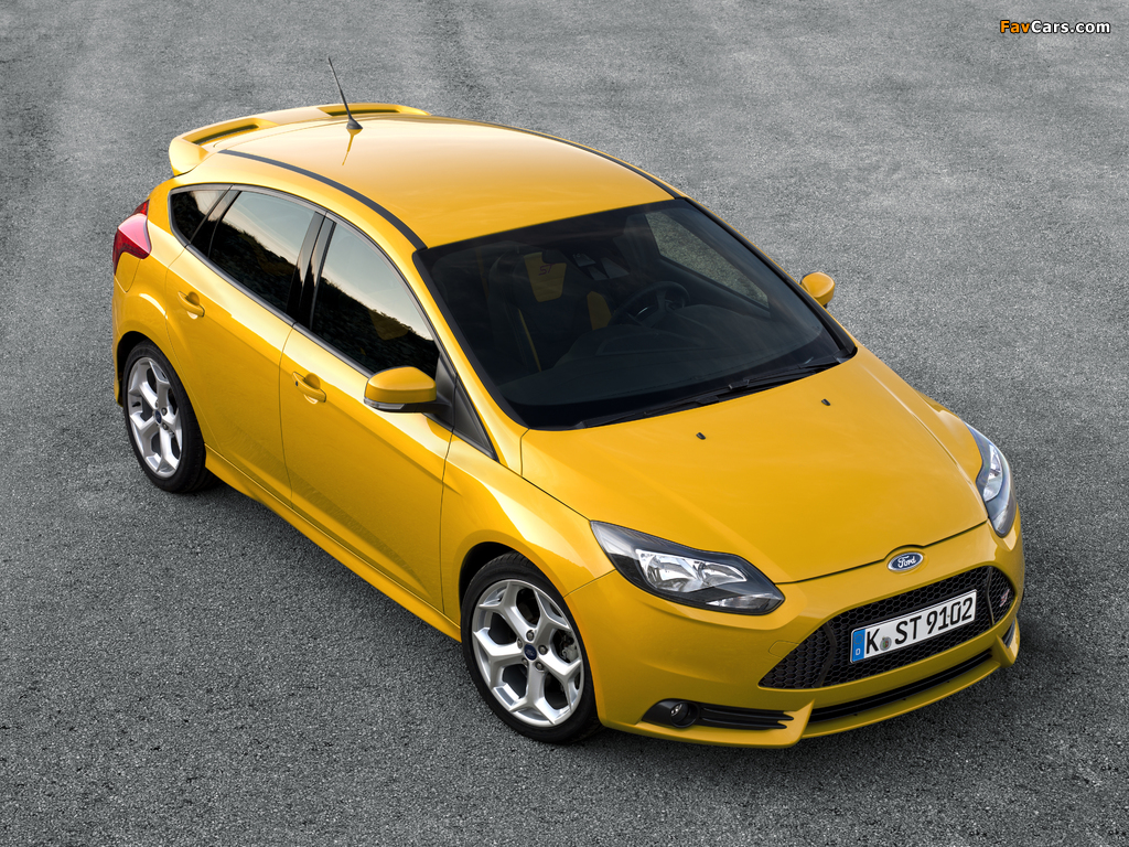 Ford Focus ST (DYB) 2012–14 pictures (1024 x 768)