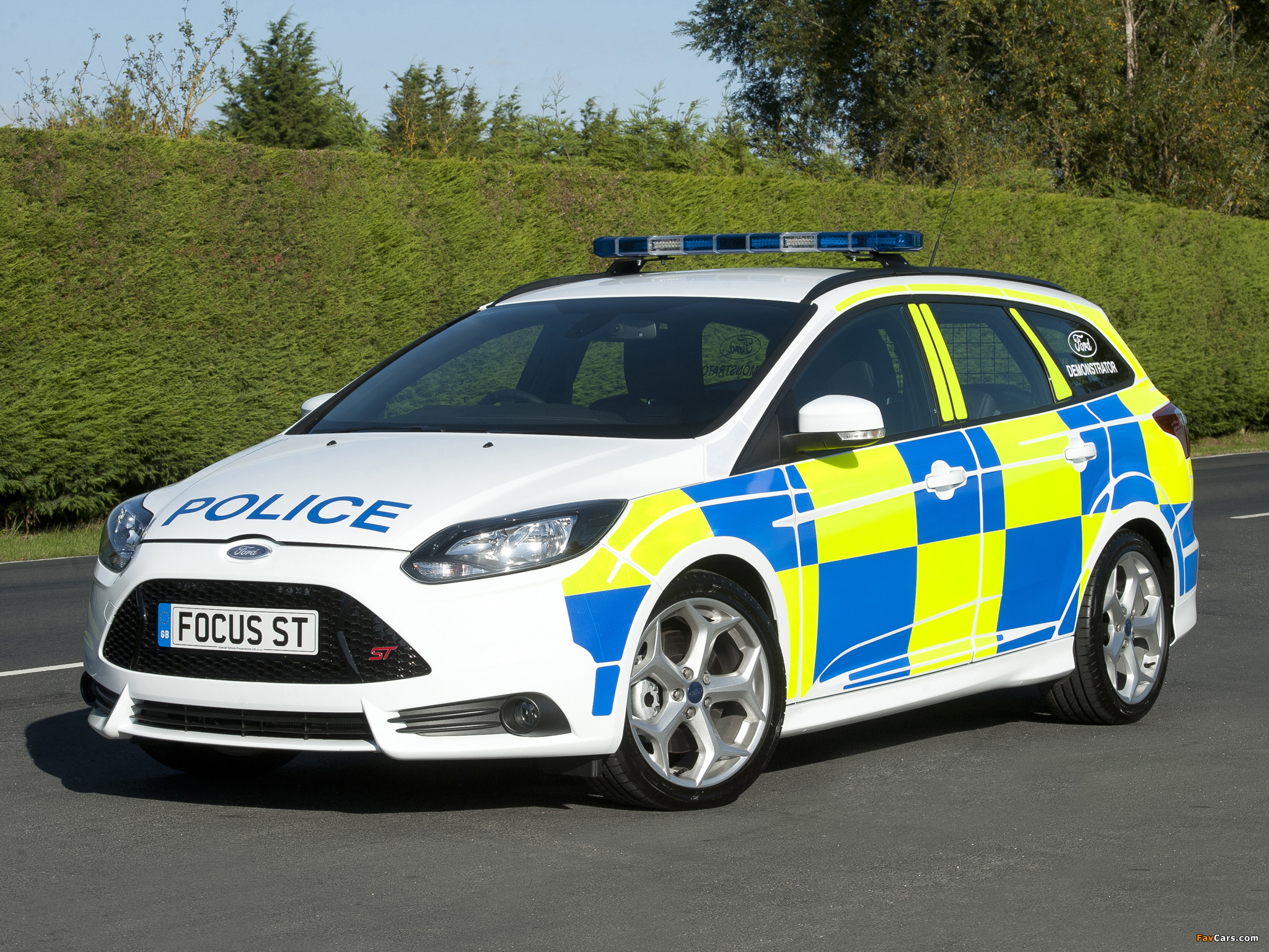 Ford Focus ST Wagon Police 2012 pictures (2048 x 1536)