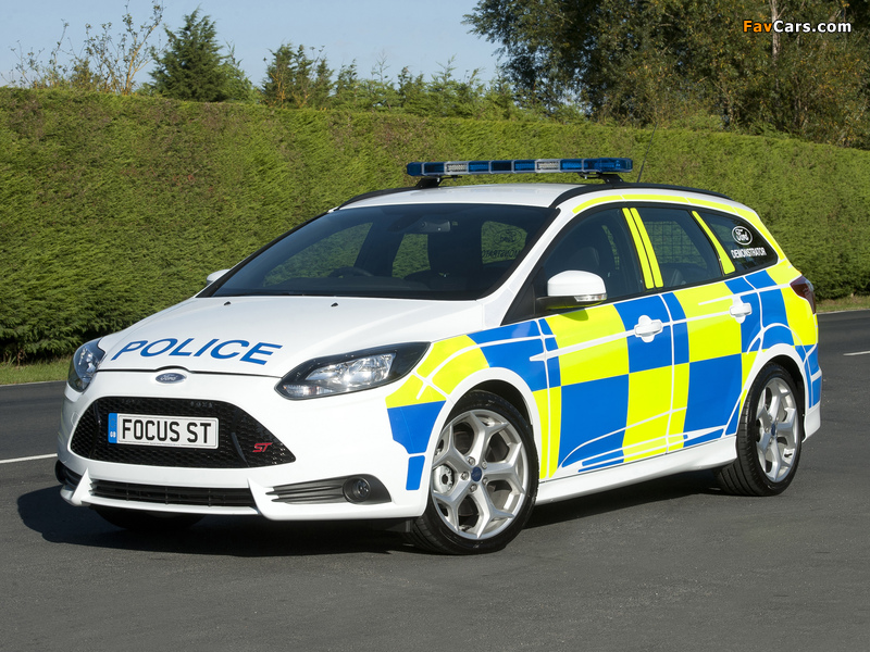 Ford Focus ST Wagon Police 2012 pictures (800 x 600)