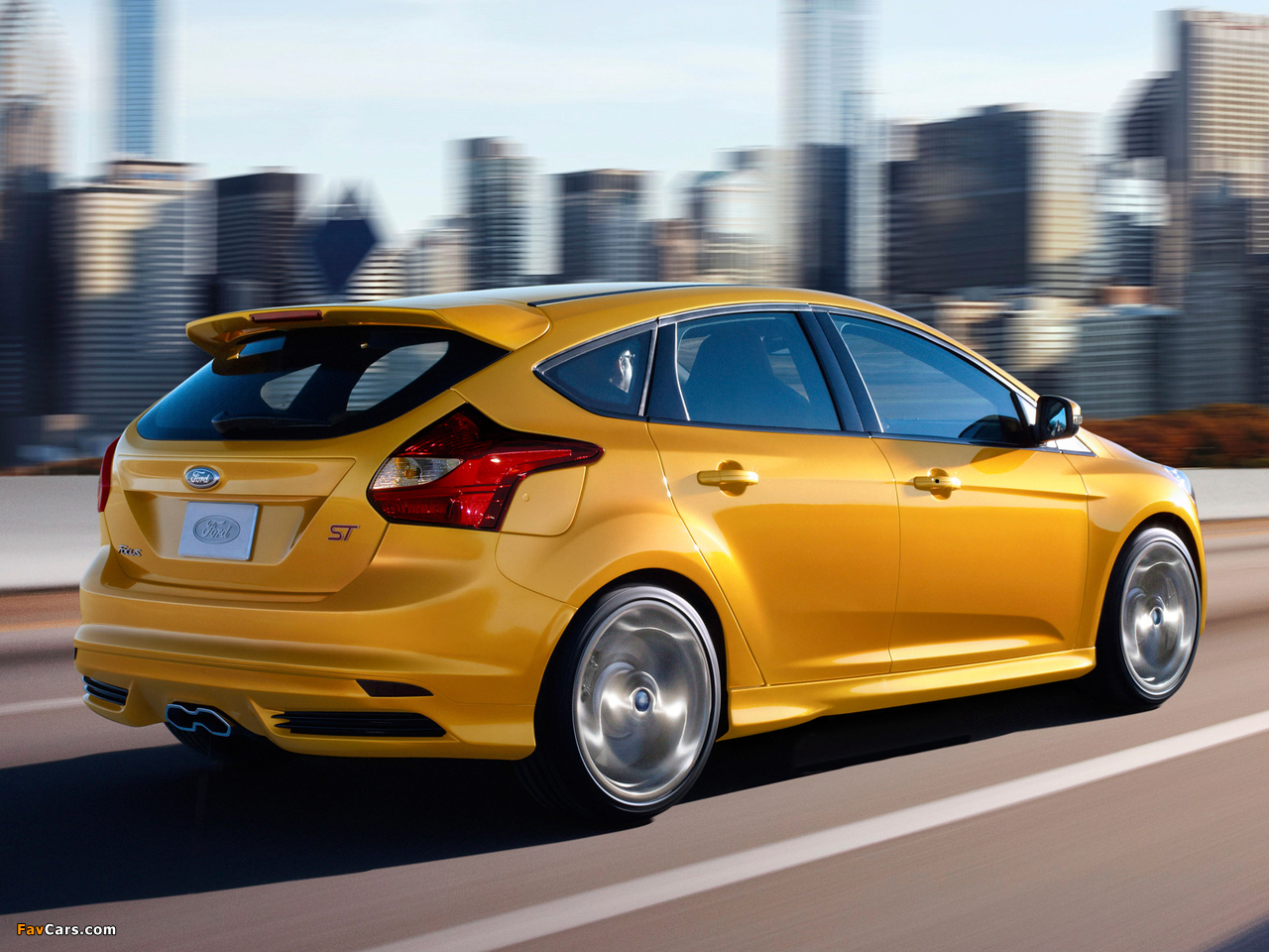 Ford Focus ST US-spec 2012 pictures (1280 x 960)