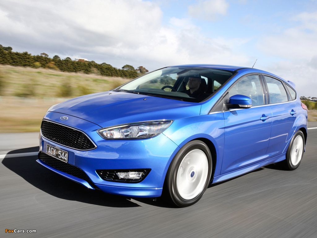 Ford Focus S AU-spec 2015 images (1024 x 768)