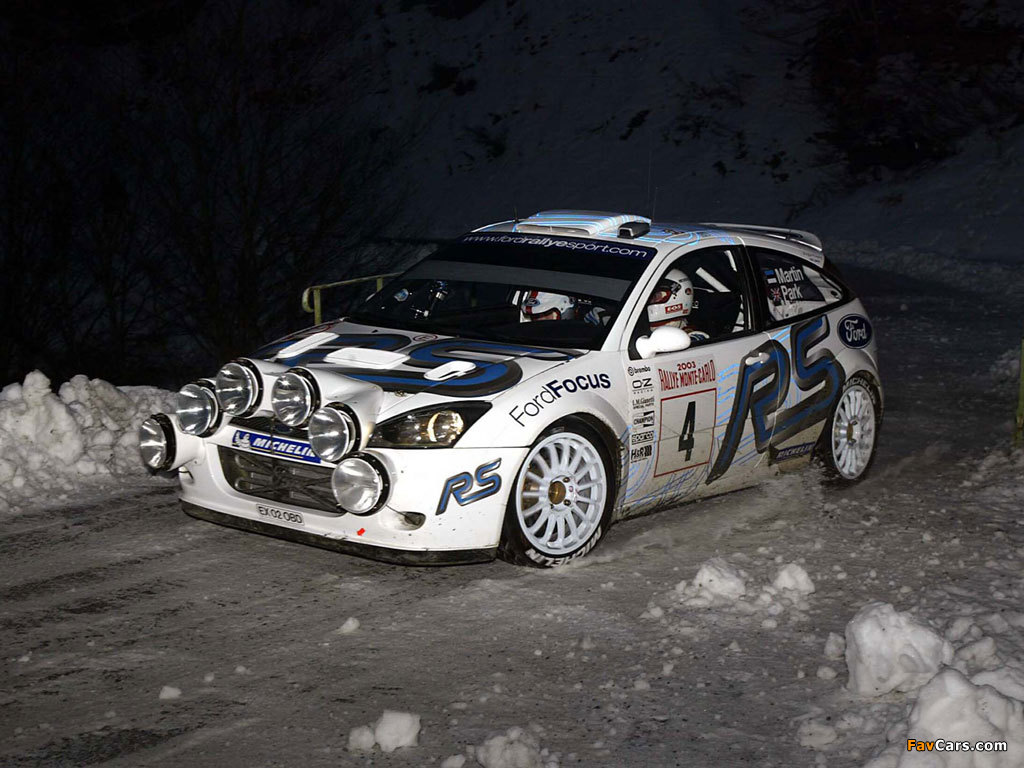 Images of Ford Focus RS WRC 2001–02 (1024 x 768)