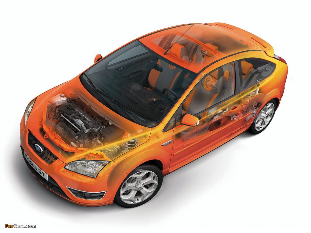 Images of Ford Focus ST 3-door 2005–07 (1024 x 768)