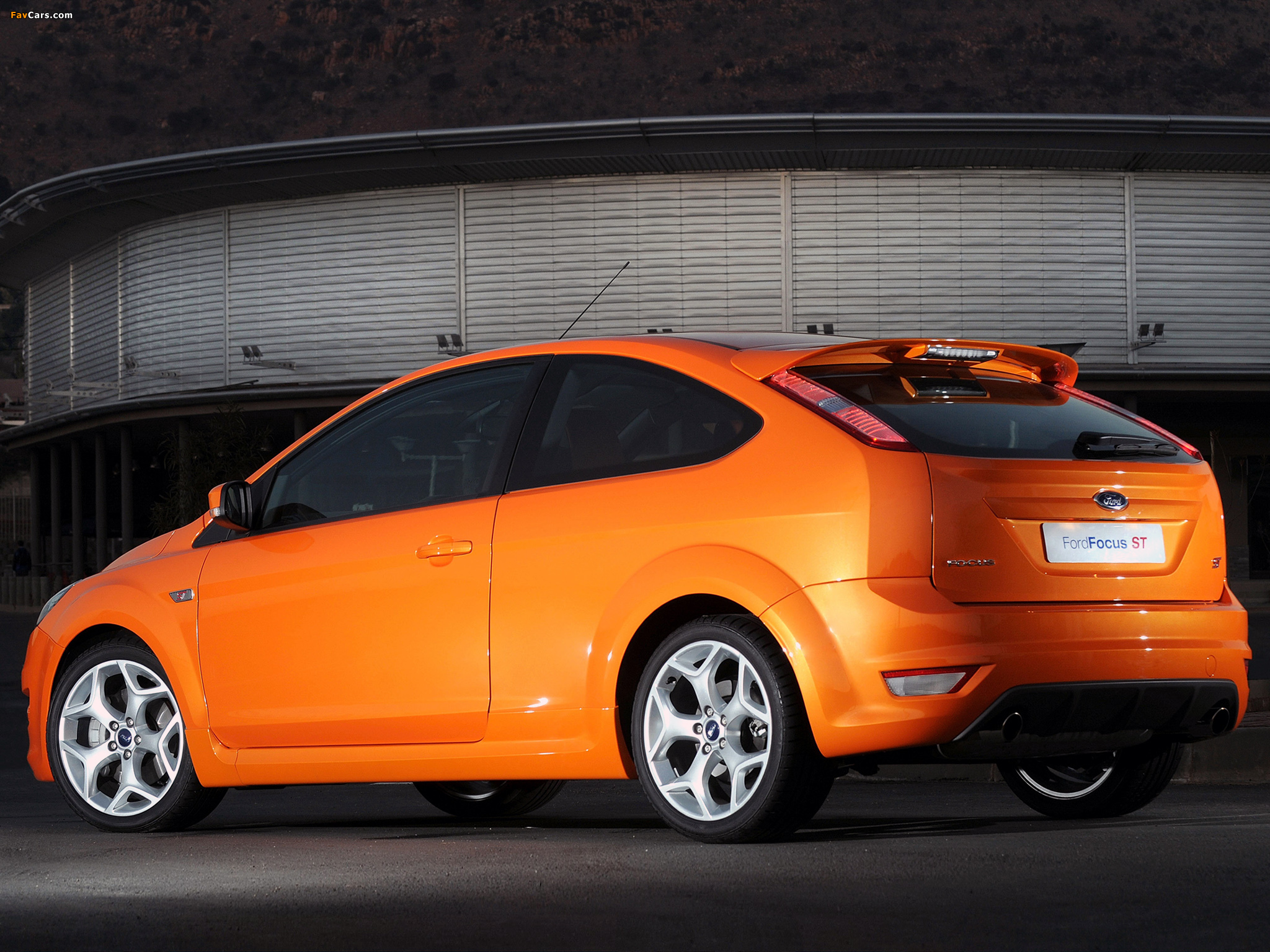 Images of Ford Focus ST 3-door ZA-spec 2008–10 (2048 x 1536)