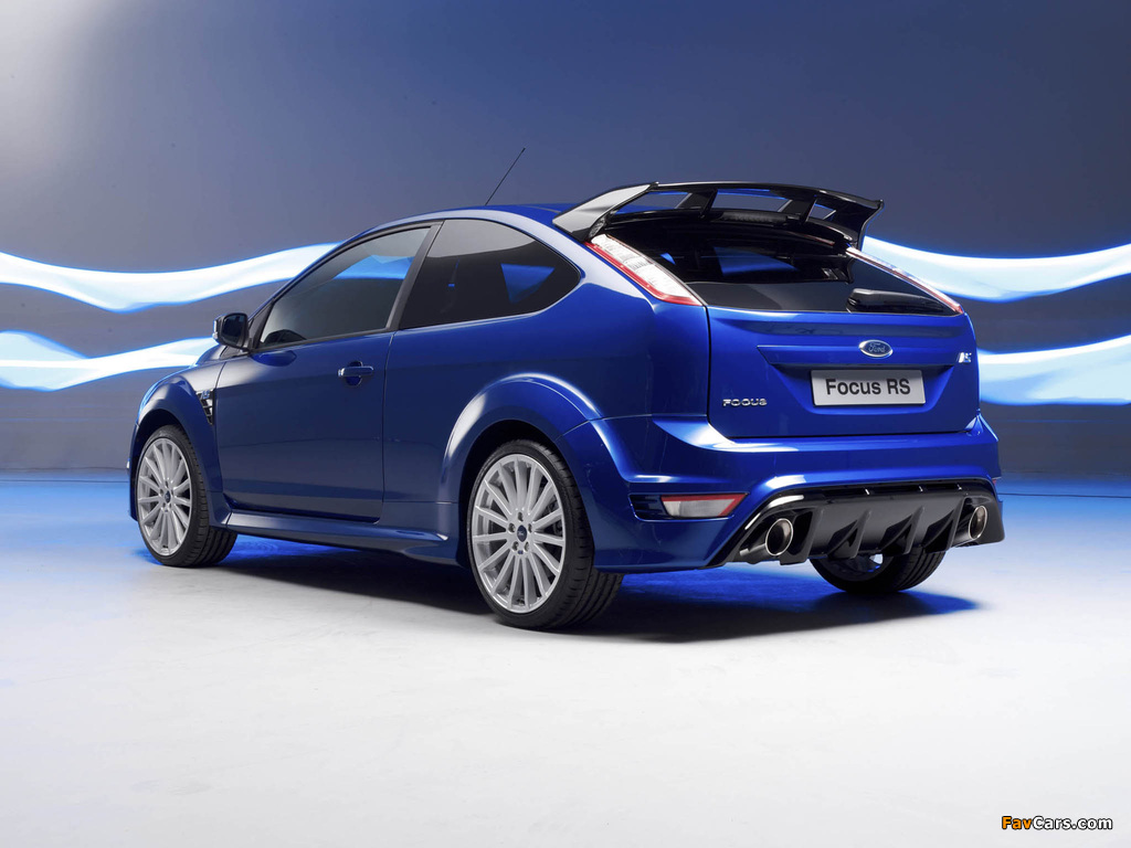 Images of Ford Focus RS UK-spec 2009–10 (1024 x 768)
