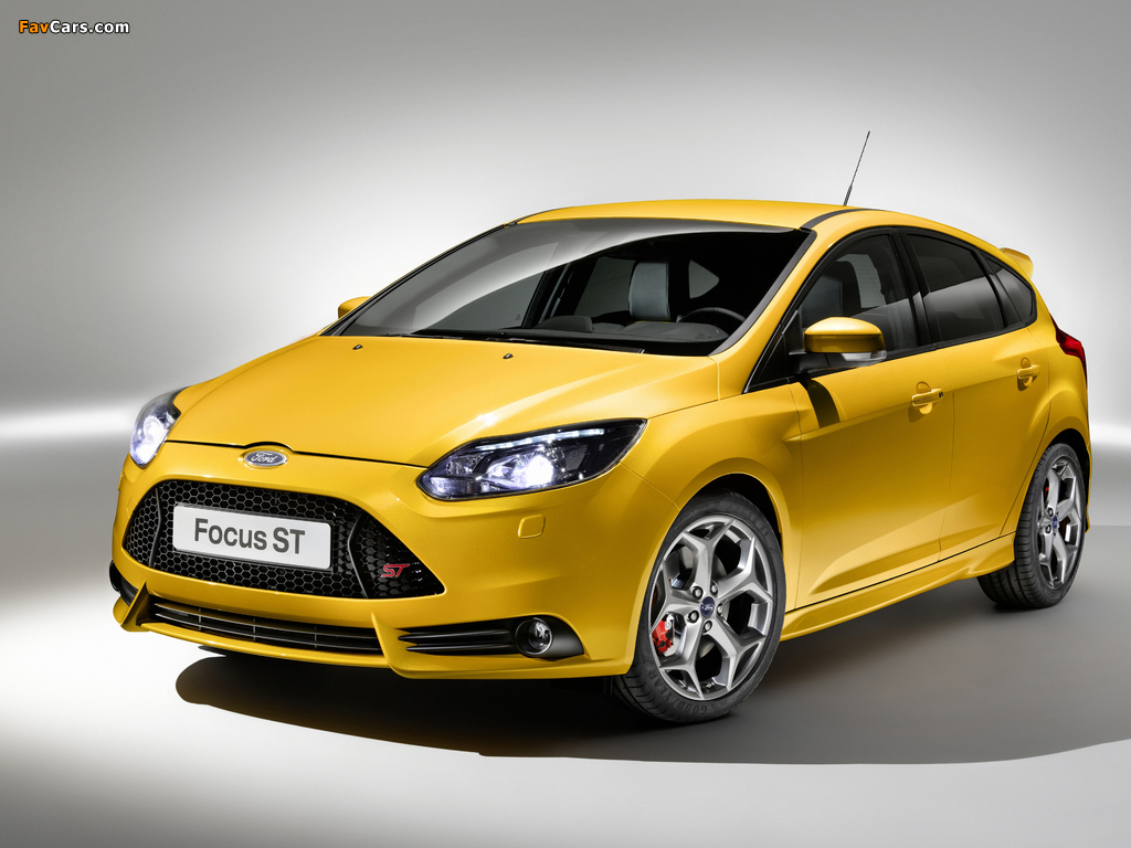 Images of Ford Focus ST (DYB) 2012–14 (1024 x 768)