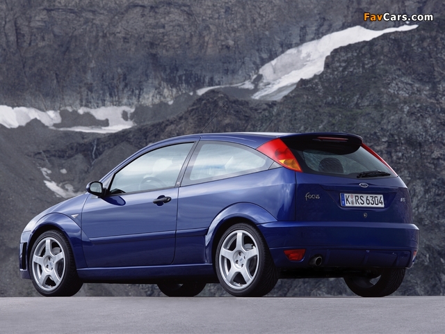 Photos of Ford Focus RS 2002–03 (640 x 480)