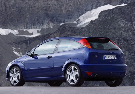 Photos of Ford Focus RS 2002–03