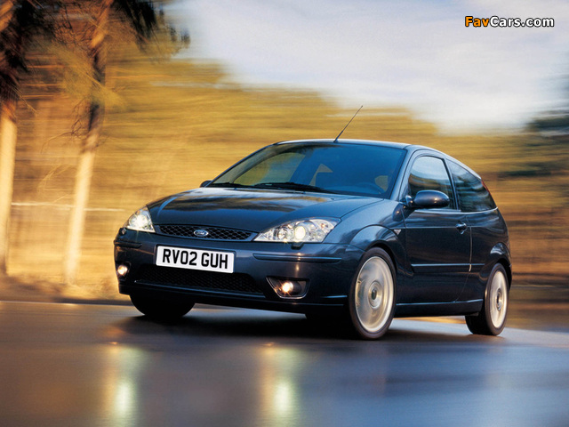 Photos of Ford Focus ST170 2002–04 (640 x 480)