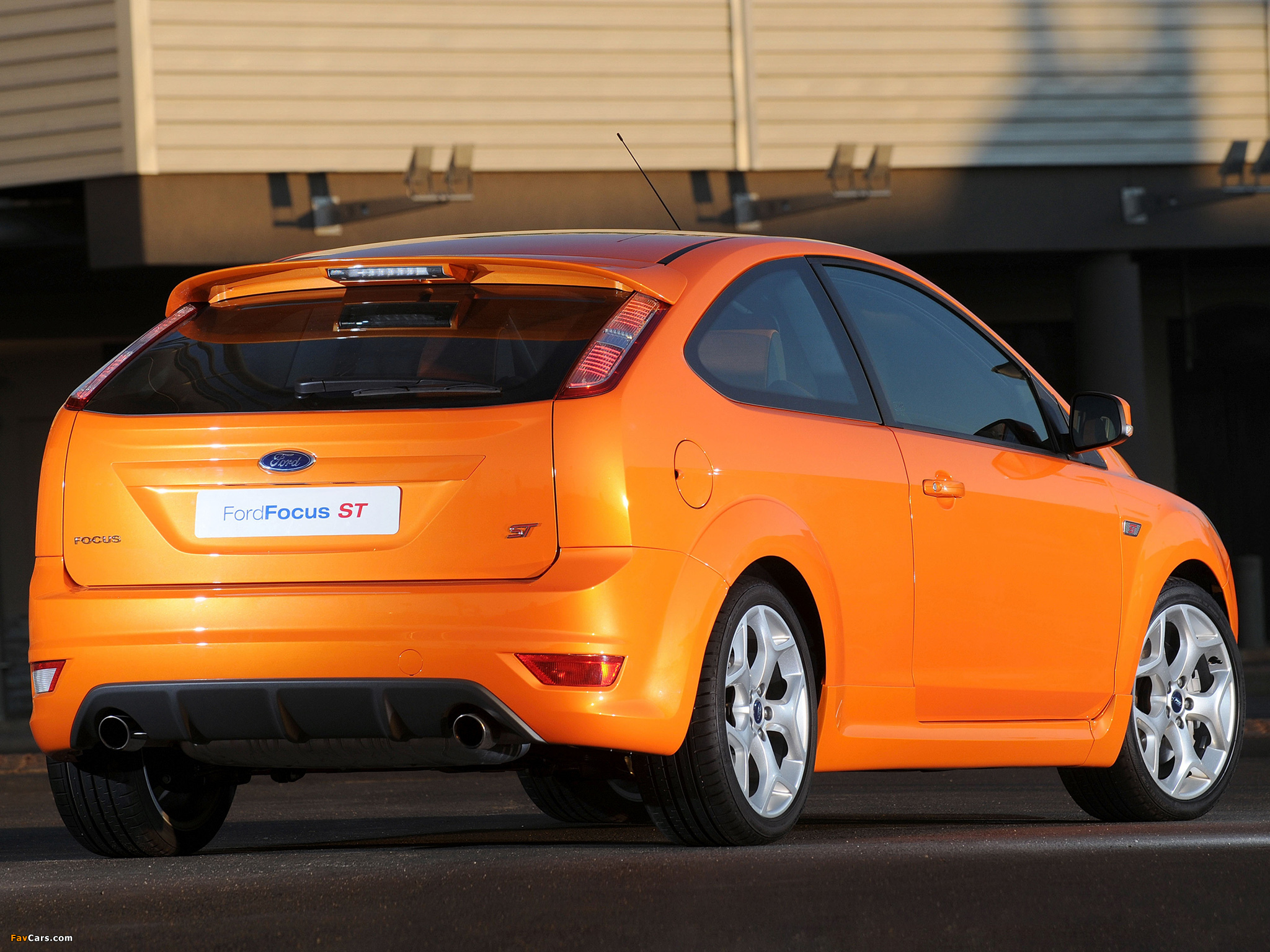 Photos of Ford Focus ST 3-door ZA-spec 2008–10 (2048 x 1536)