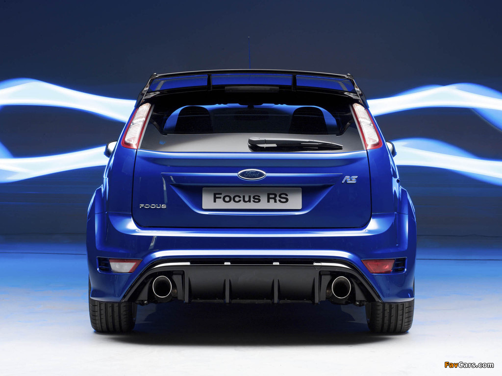 Photos of Ford Focus RS UK-spec 2009–10 (1024 x 768)