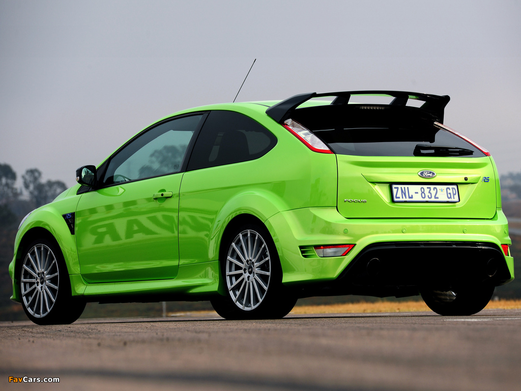 Photos of Ford Focus RS ZA-spec 2010 (1024 x 768)