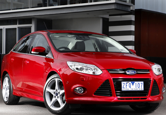 Photos of Ford Focus Sedan AU-spec 2011