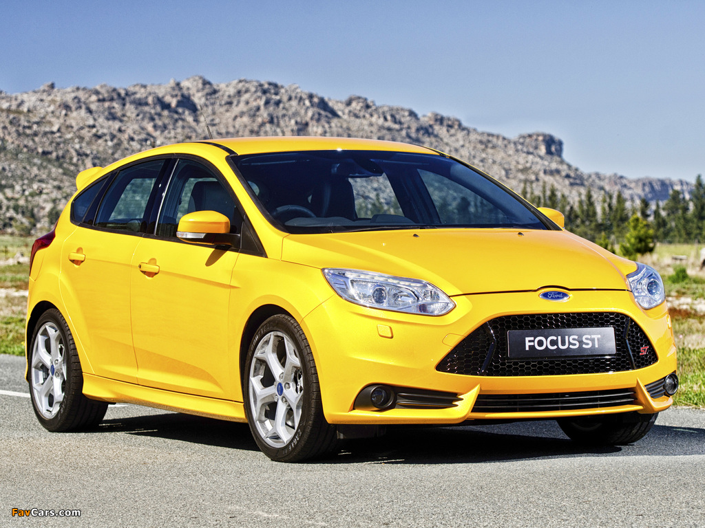 Photos of Ford Focus ST ZA-spec 2012 (1024 x 768)
