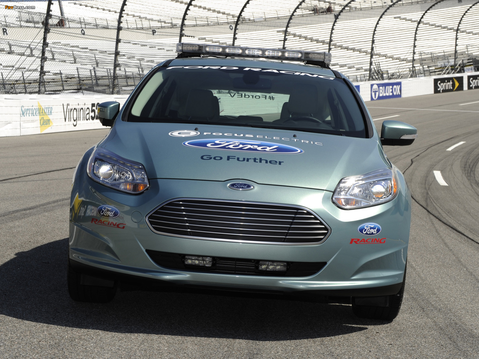 Photos of Ford Focus Electric NASCAR Pace Car 2012 (1600 x 1200)