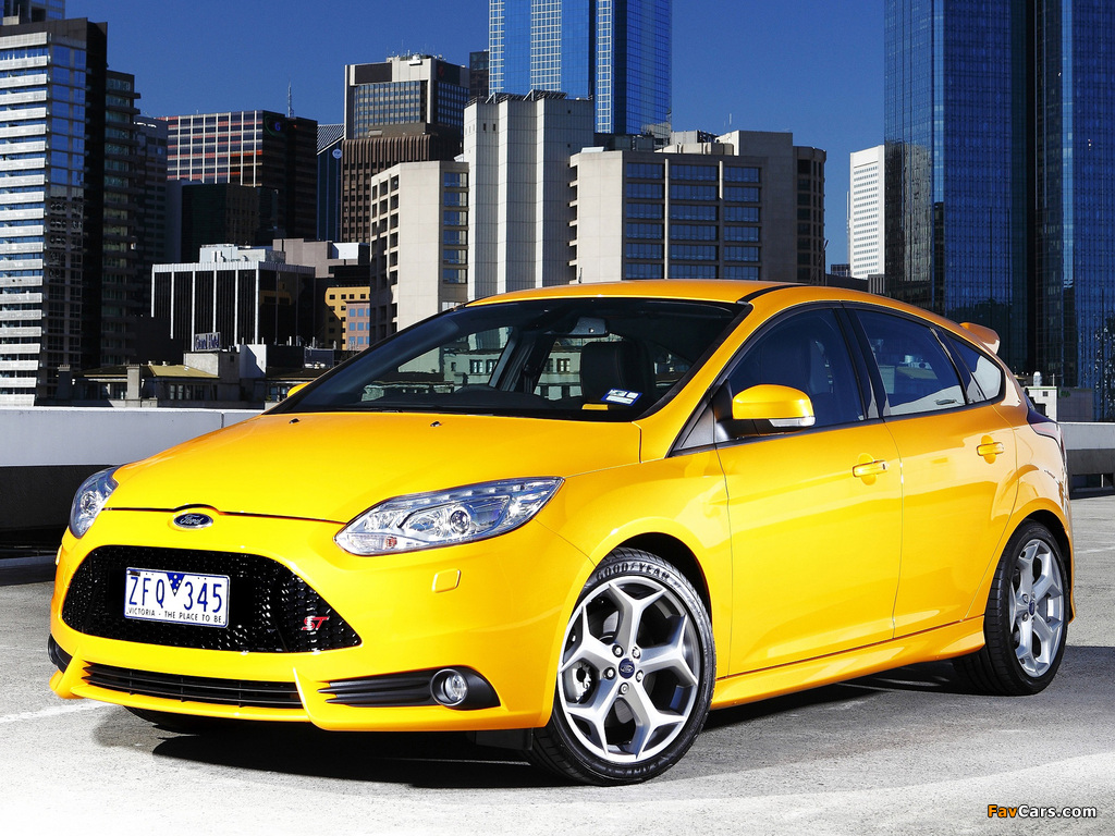 Photos of Ford Focus ST AU-spec 2012 (1024 x 768)