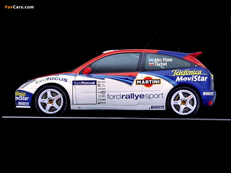Pictures of Ford Focus WRC 1999–2000 (800 x 600)