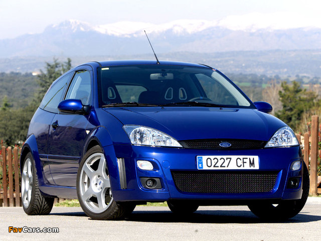 Pictures of Ford Focus RS 2002–03 (640 x 480)