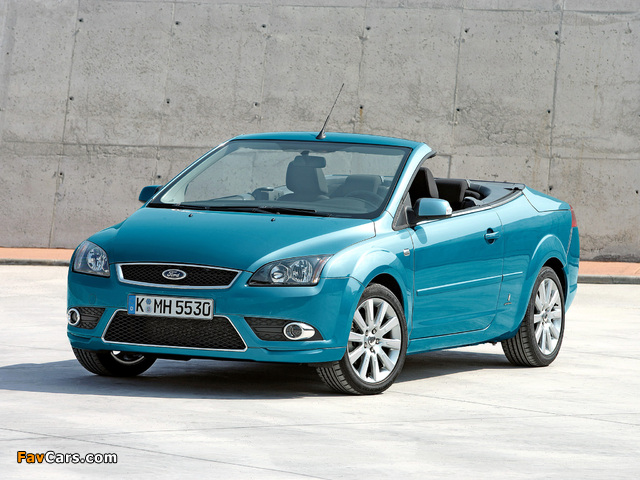 Pictures of Ford Focus CC 2006–08 (640 x 480)