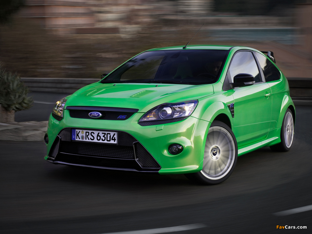 Pictures of Ford Focus RS 2009–10 (1024 x 768)