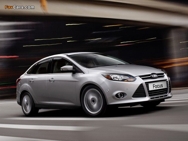 Pictures of Ford Focus Sedan US-spec 2011 (640 x 480)