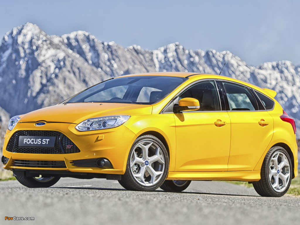 Pictures of Ford Focus ST ZA-spec 2012 (1024 x 768)