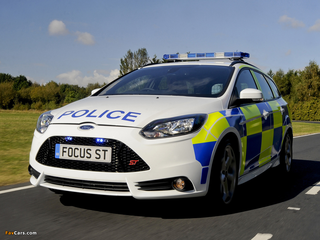 Pictures of Ford Focus ST Wagon Police 2012 (1024 x 768)
