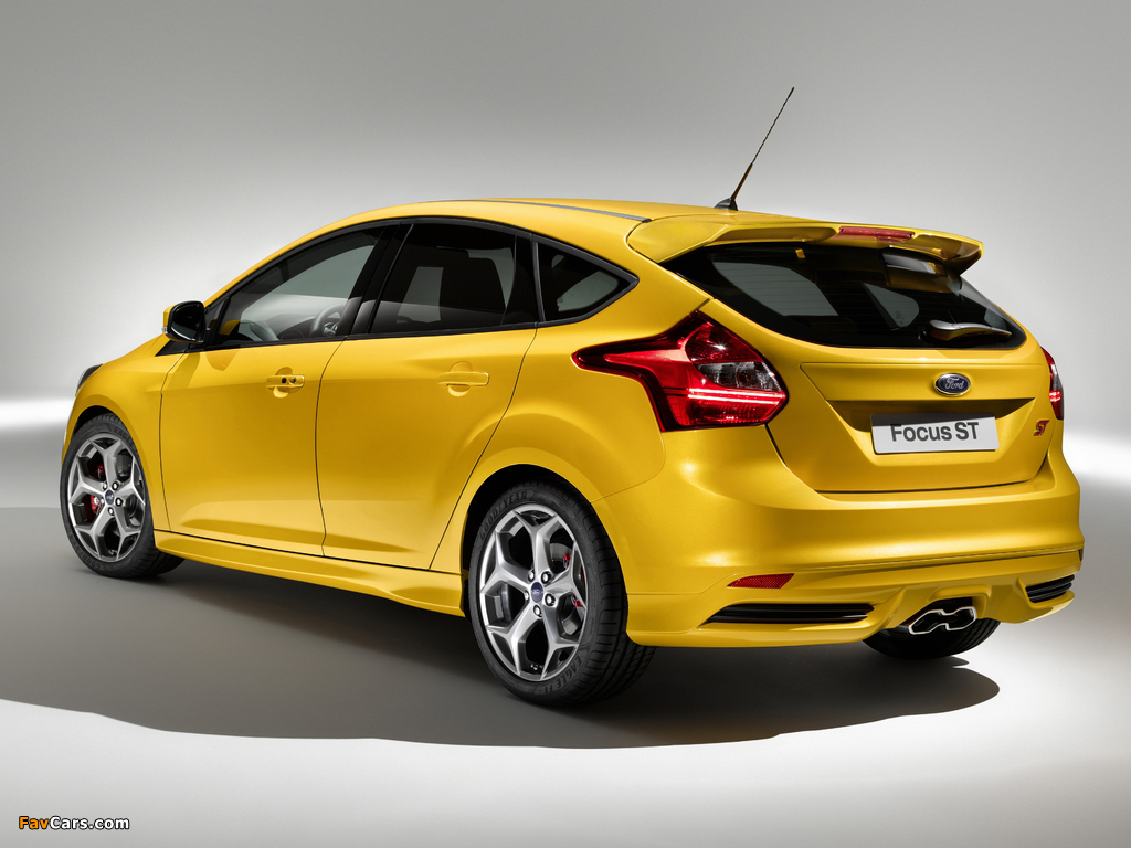 Pictures of Ford Focus ST (DYB) 2012–14 (1024 x 768)