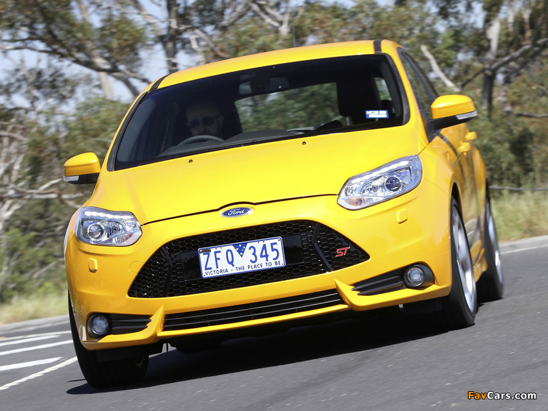 Pictures of Ford Focus ST AU-spec 2012 (800 x 600)