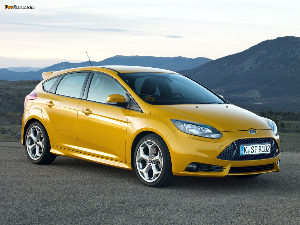 Pictures of Ford Focus ST 2012 (1024 x 768)