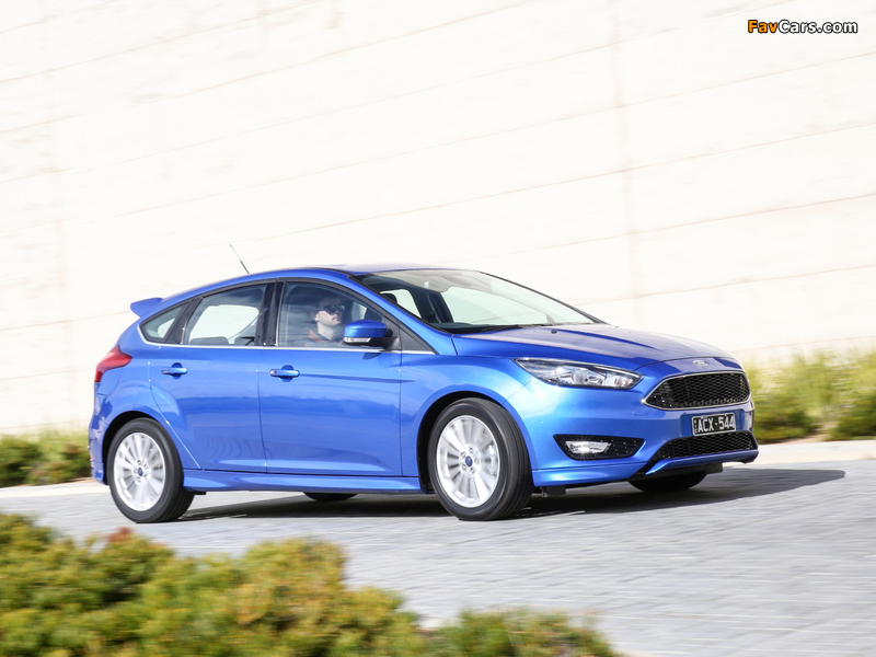 Pictures of Ford Focus S AU-spec 2015 (800 x 600)