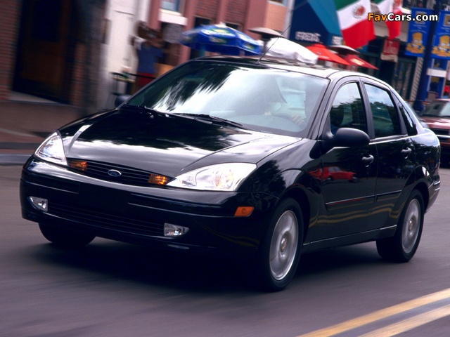 Ford Focus ZTS 1999–2004 wallpapers (640 x 480)