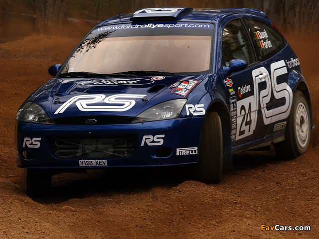 Ford Focus RS WRC 2001–02 wallpapers (640 x 480)