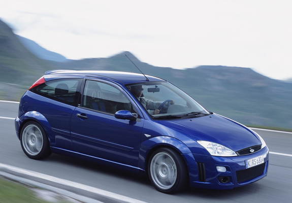 Ford Focus RS 2002–03 wallpapers
