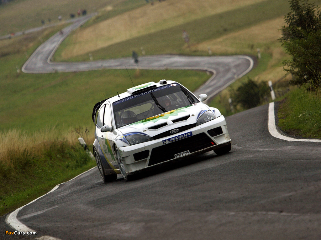 Ford Focus RS WRC 2003–04 wallpapers (1024 x 768)