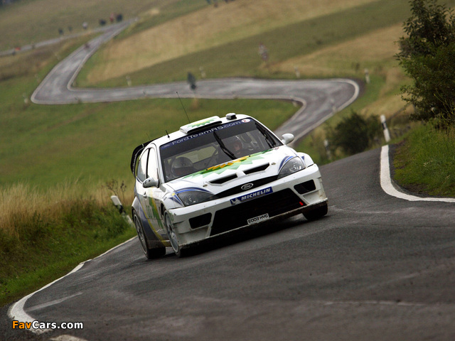 Ford Focus RS WRC 2003–04 wallpapers (640 x 480)