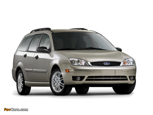 Ford Focus ZXW 2005–07 wallpapers (640 x 480)