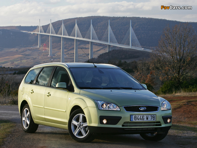 Ford Focus Turnier 2005–07 wallpapers (640 x 480)