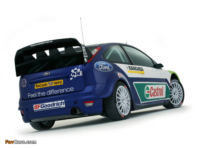 Ford Focus RS WRC 2005–07 wallpapers (640 x 480)